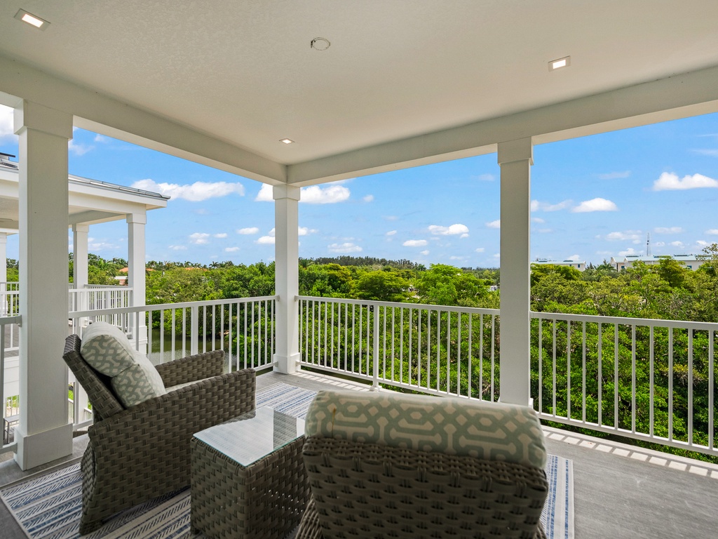 Primary Balcony - Sitting Area