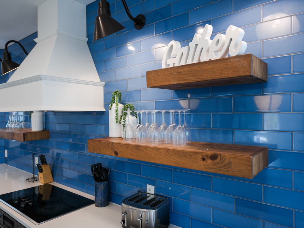 Modern kitchen with all appliances