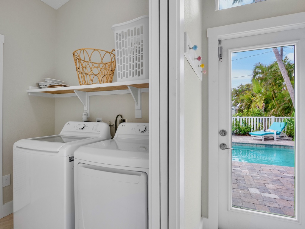 Washer and dryer