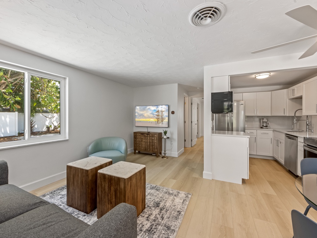 Unit B - Living Area