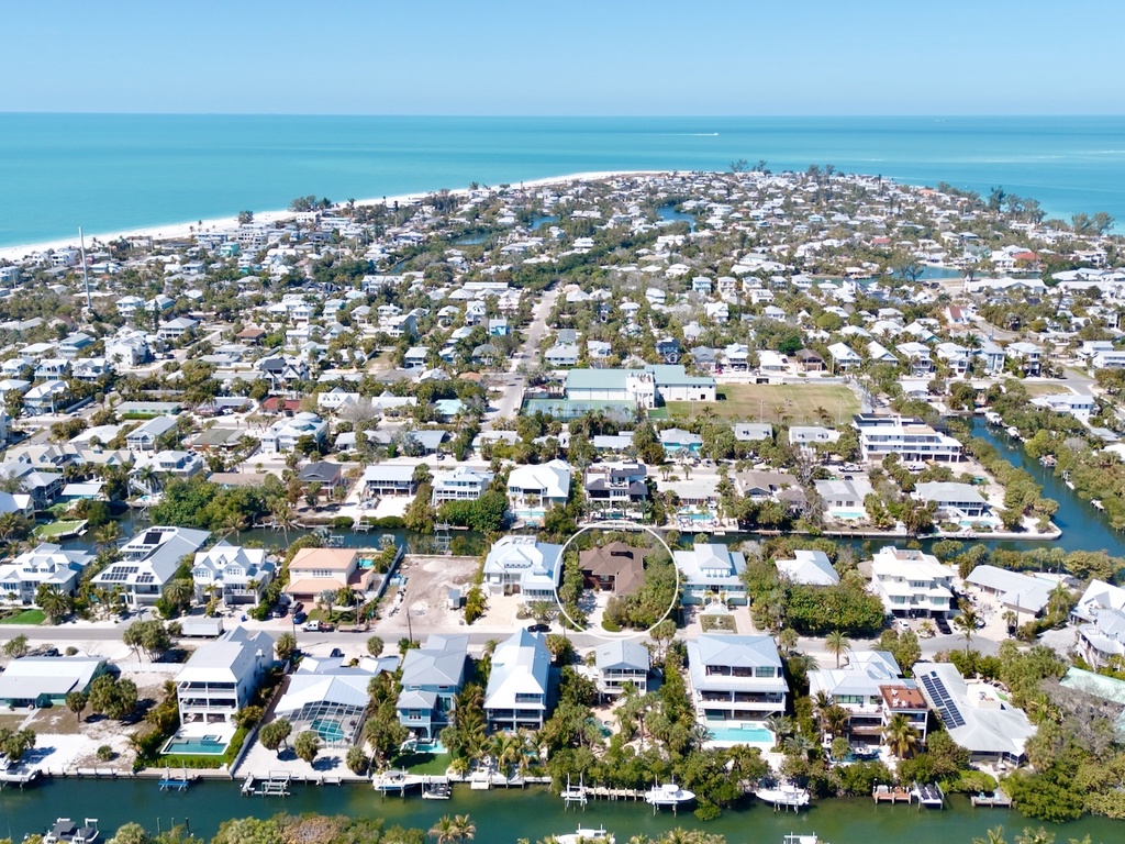 Aerial view of Tamatoa by AMI Locals