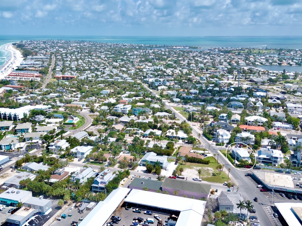 Aerial View - MI Island Time by Anna Maria Island Accommodations