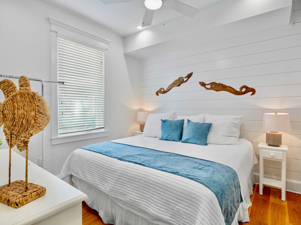 Fourth Bedroom (2nd floor), King bed