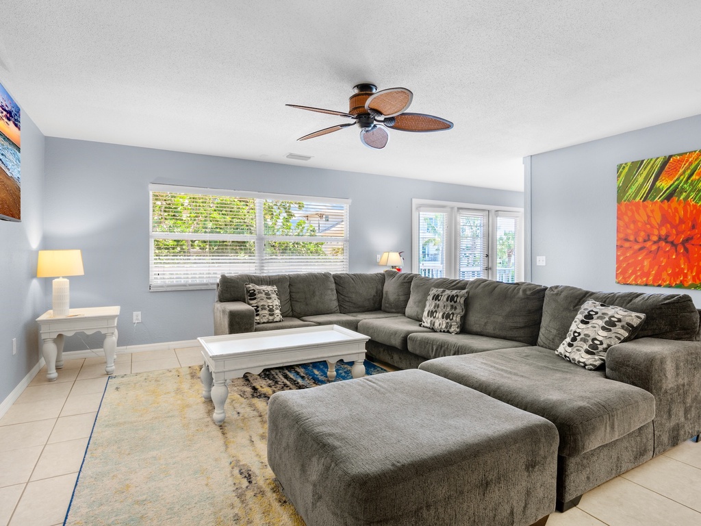 Comfortable lounge area