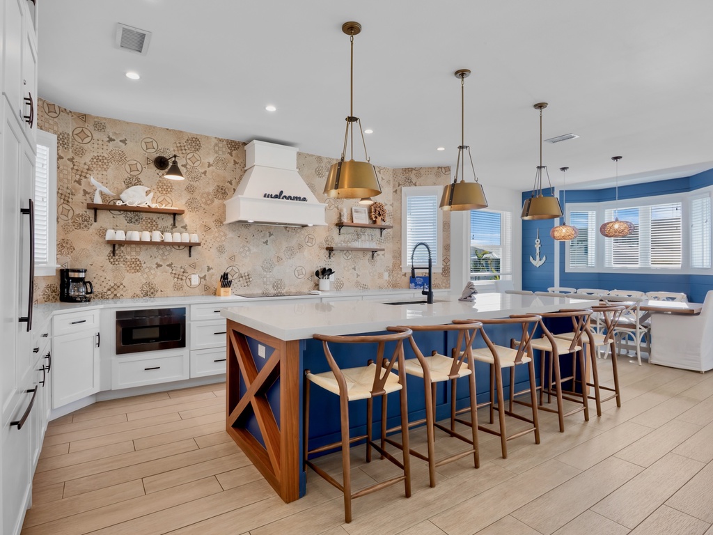 Fully equipped kitchen