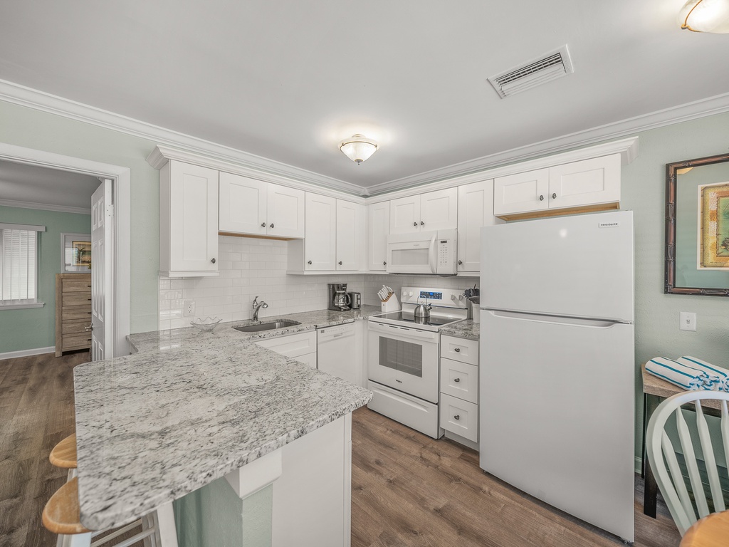 Open Kitchen with Storage