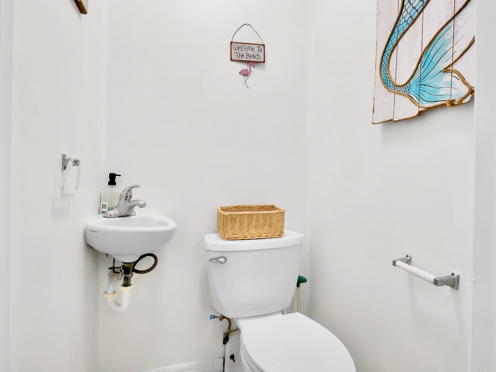 Poolside Bathroom