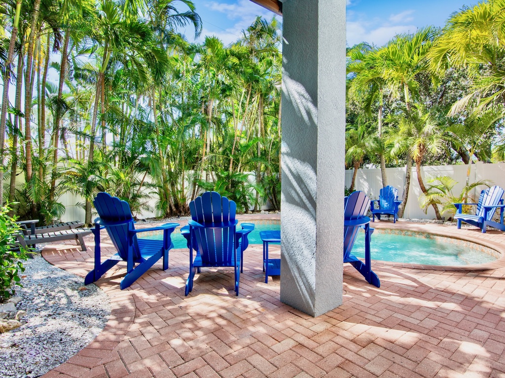 Refreshing poolside retreat