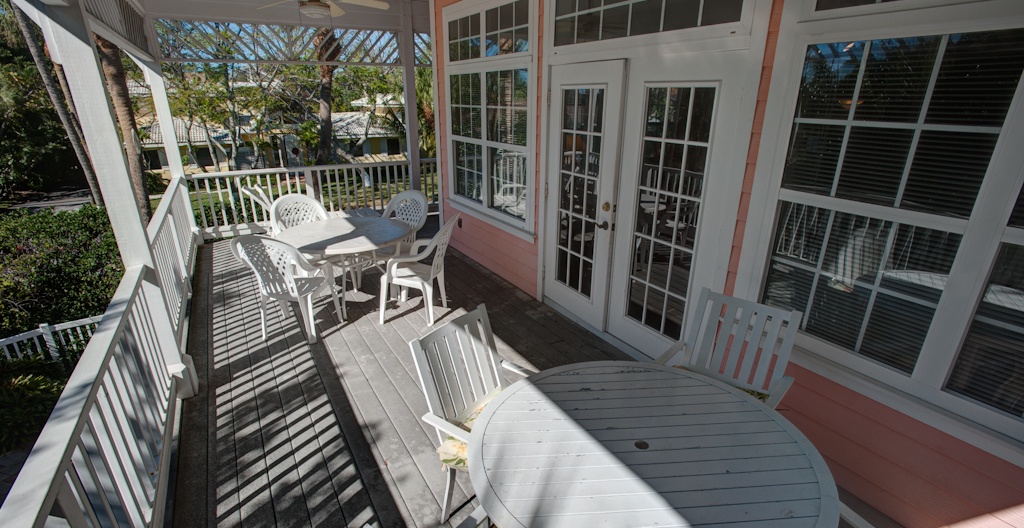 Shaded Outside Balcony