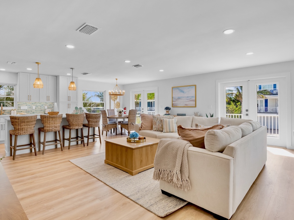 Bright Open Living Area