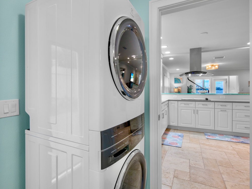 Washer and dryer