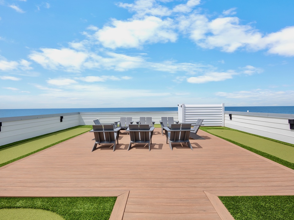 Rooftop Deck - Gulf Views