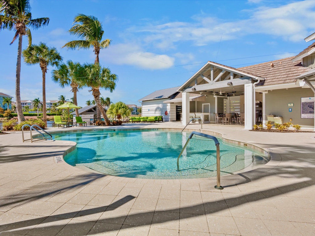 Community heated pool