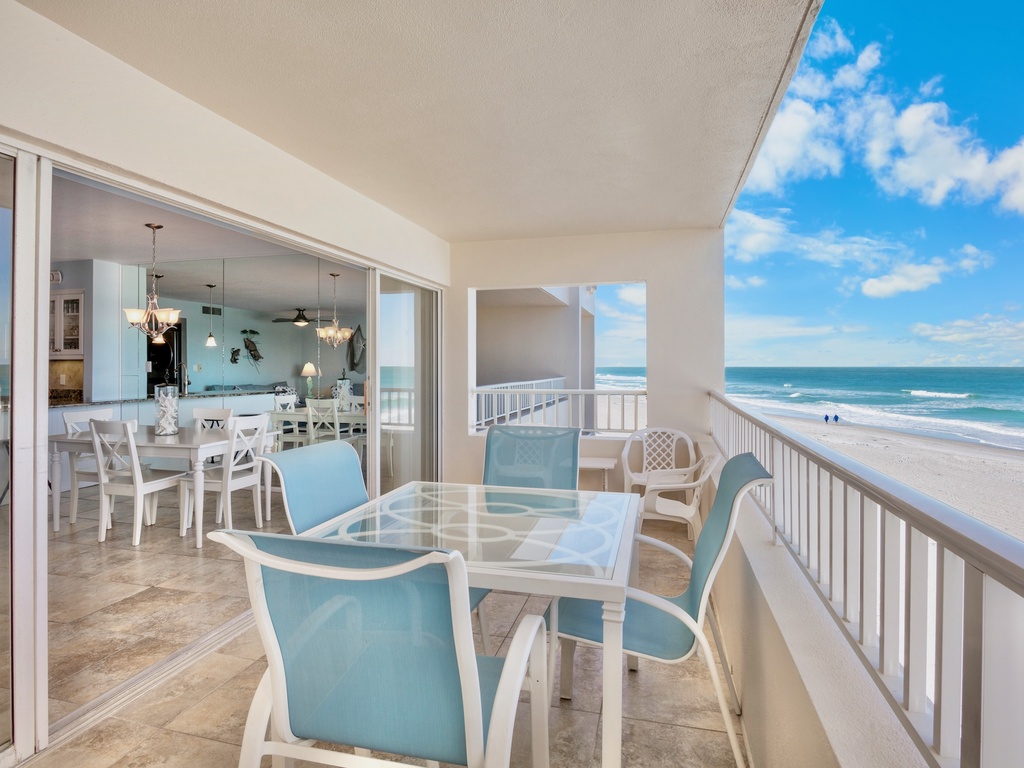 Ocean backdrop from your private retreat