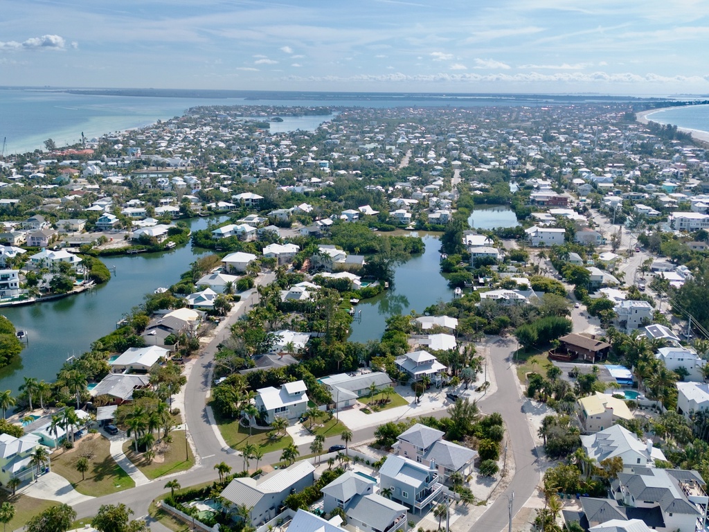 Aerial View - C-View Florida by Anna Maria Island Accommodations