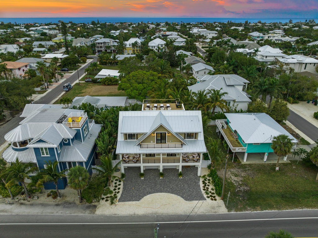 High view of location