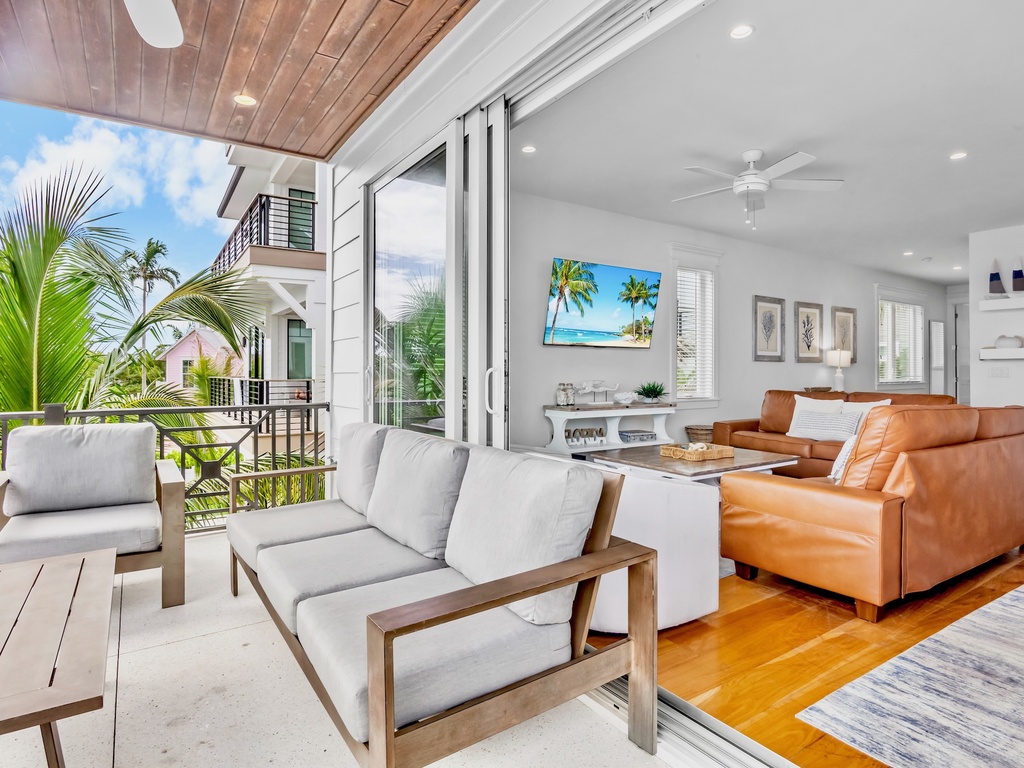 Balcony with Living Room Access
