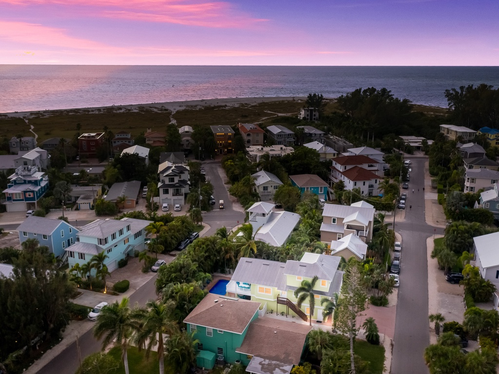 Aerial House and Land View