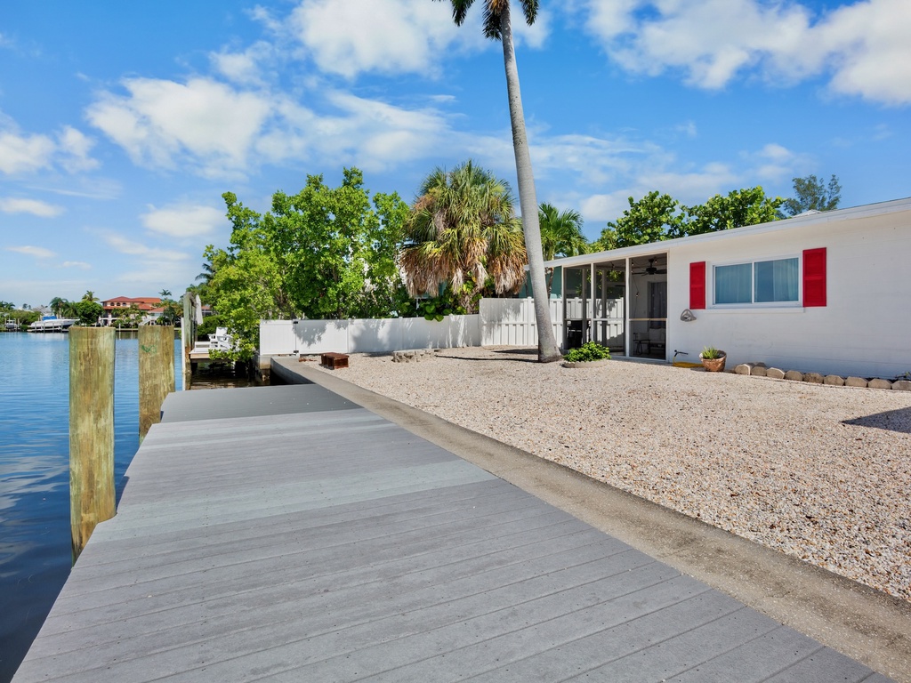 Backyard, Bayfront Dock