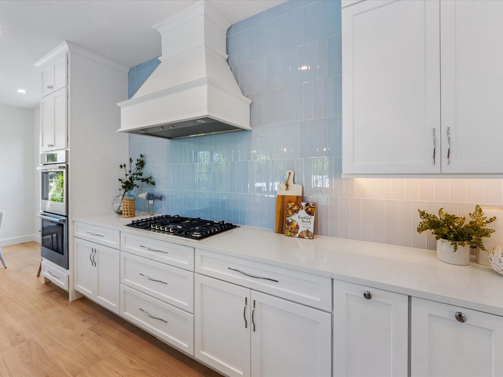 Modern kitchen with all appliances