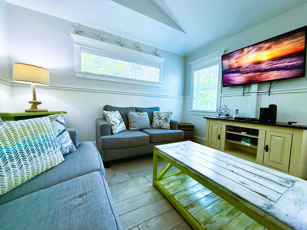 Natural Light Filled Living Room