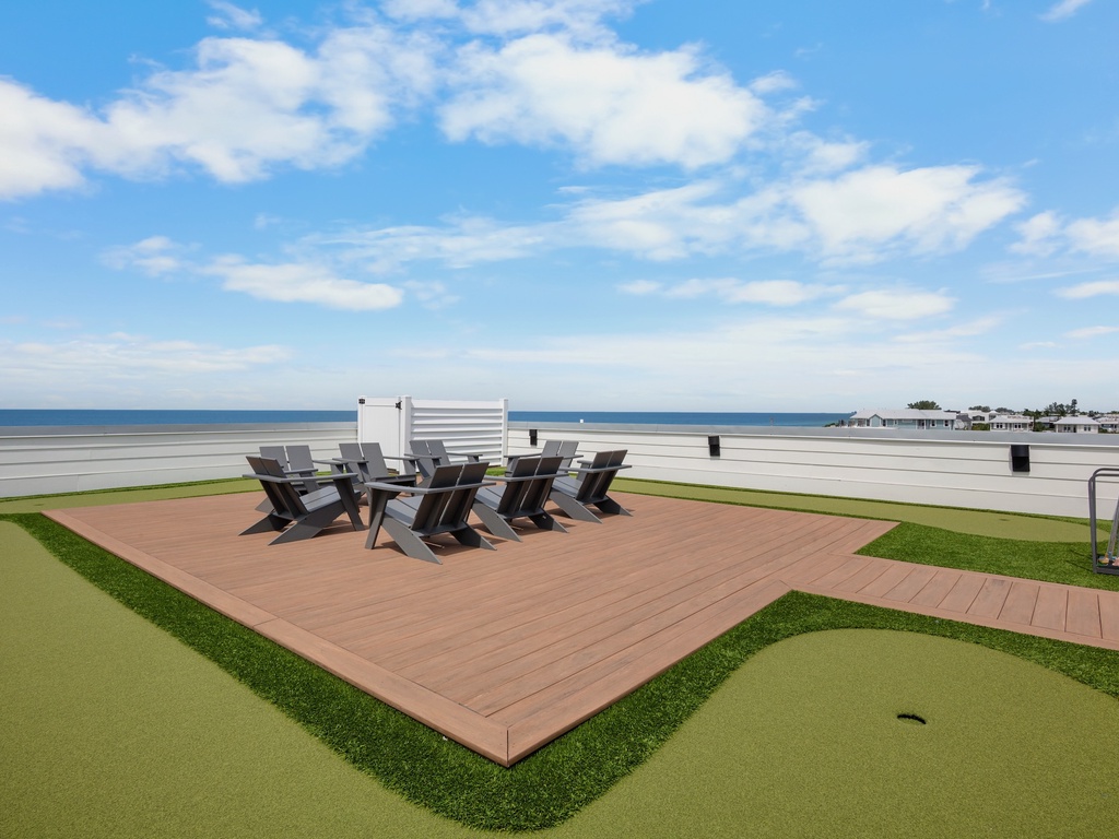 Rooftop Deck - Gulf Views