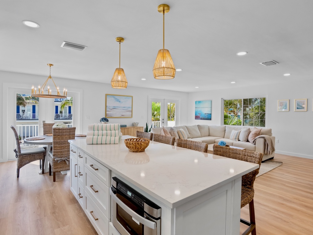 Open Kitchen with Island