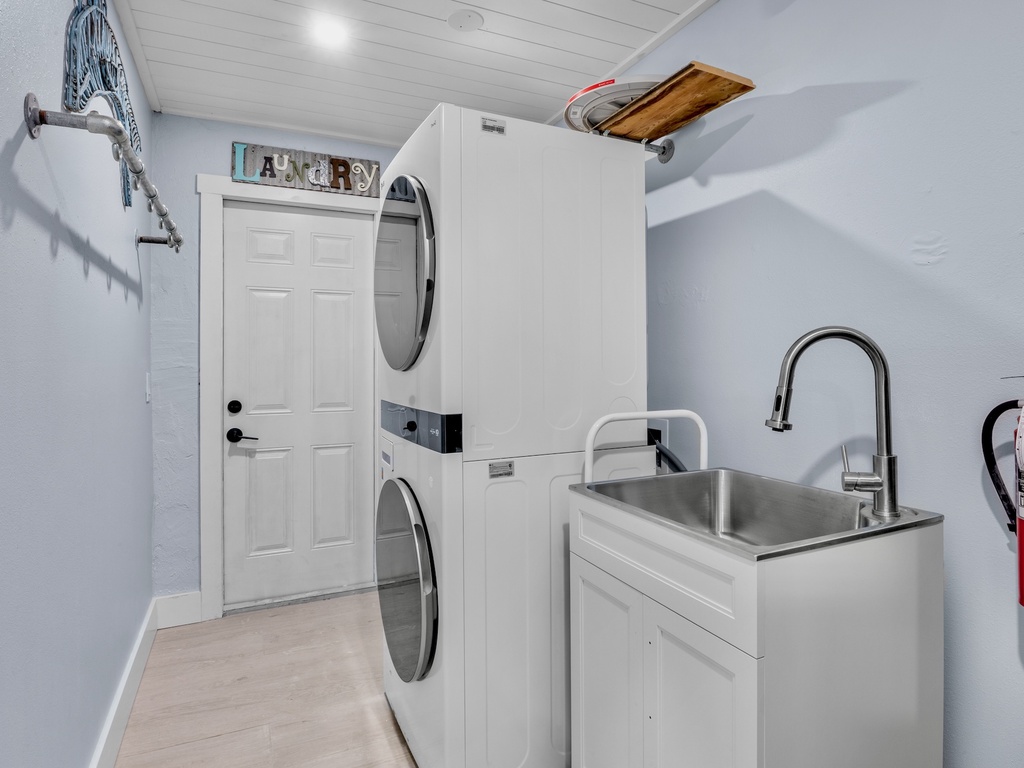 Laundry Area with Washer and Dryer