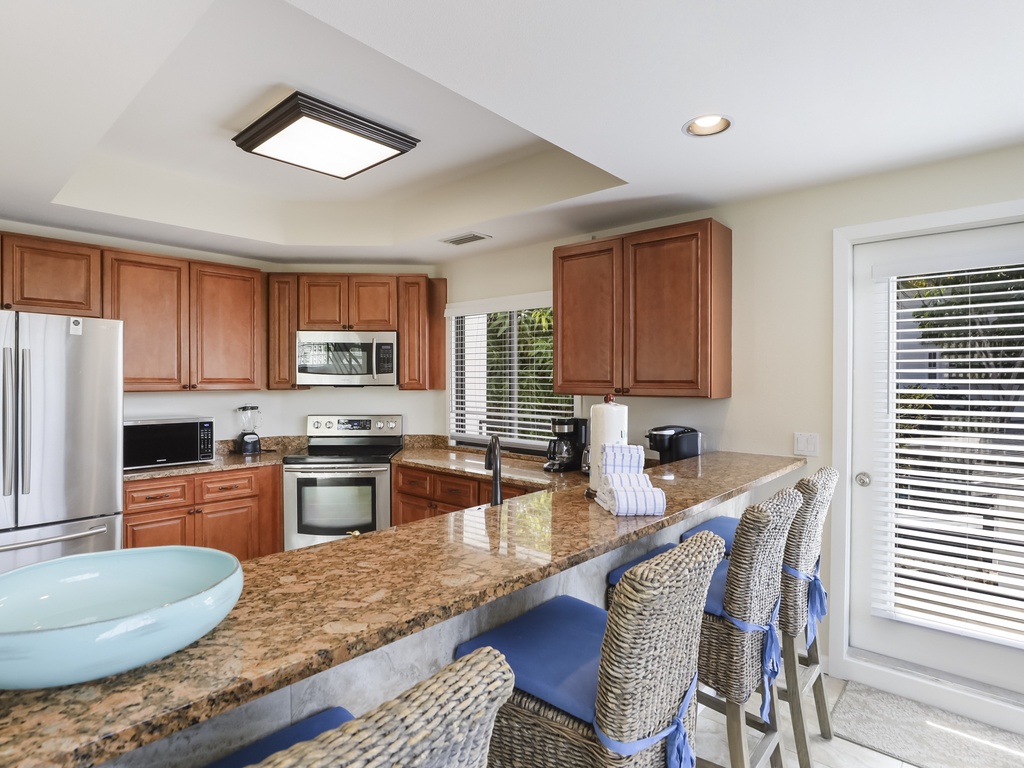 Fully equipped kitchen