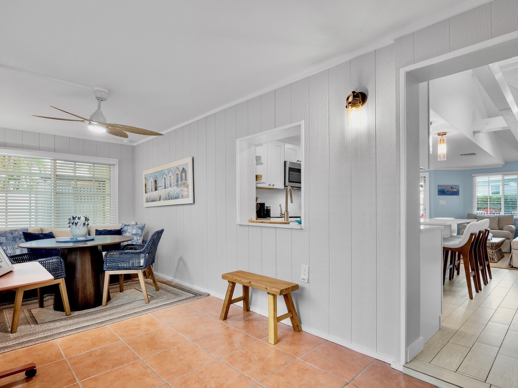 Spacious Kitchen and Dining Area