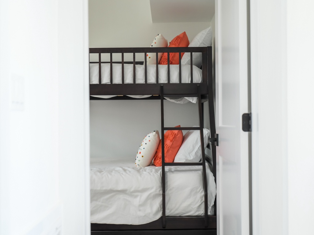 Third Bedroom, Twin over Queen bunk bed