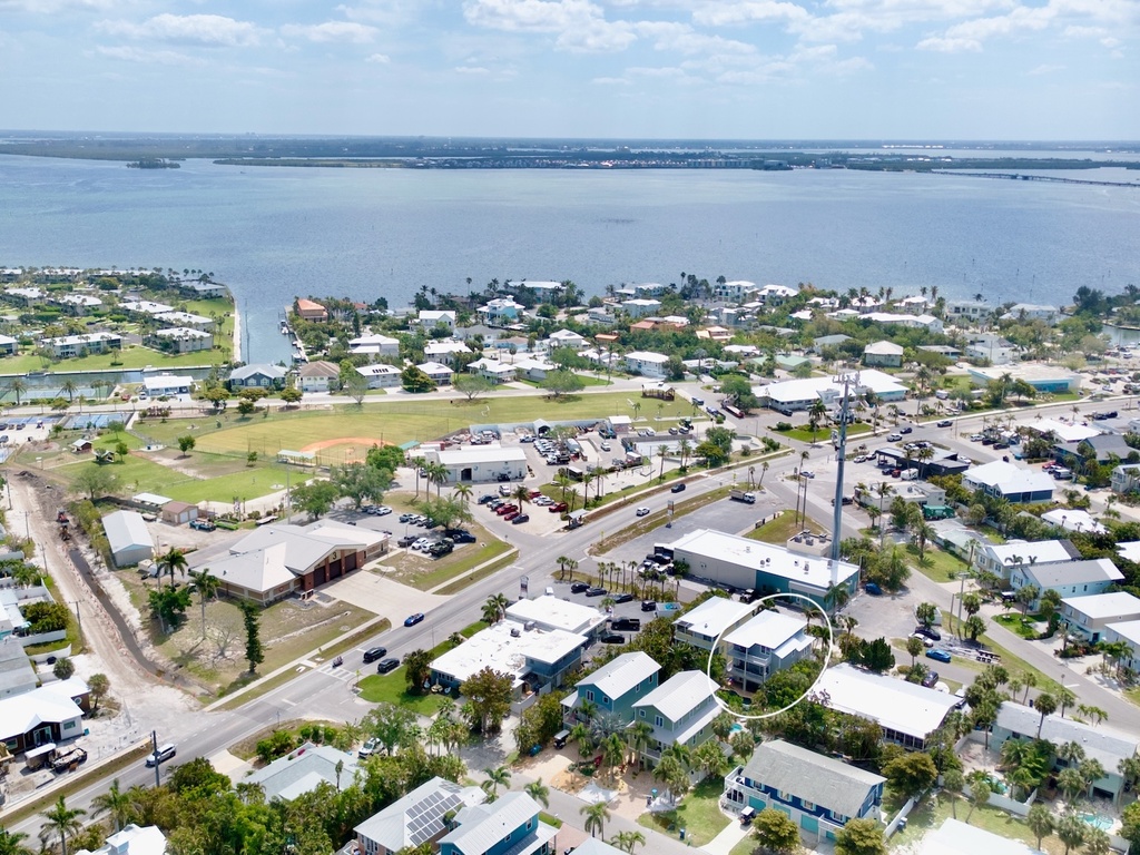 Aerial View - Key Lime Beach House