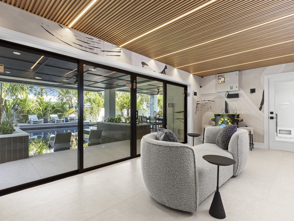 Game room with retro games