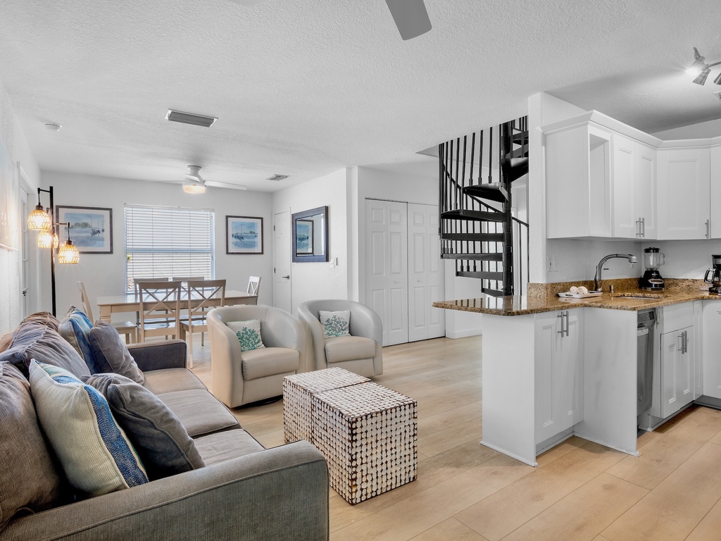 Comfortable lounge area