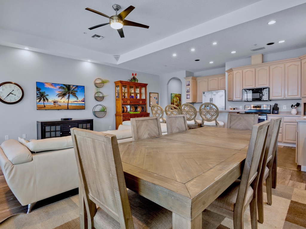 Dining table for six guests
