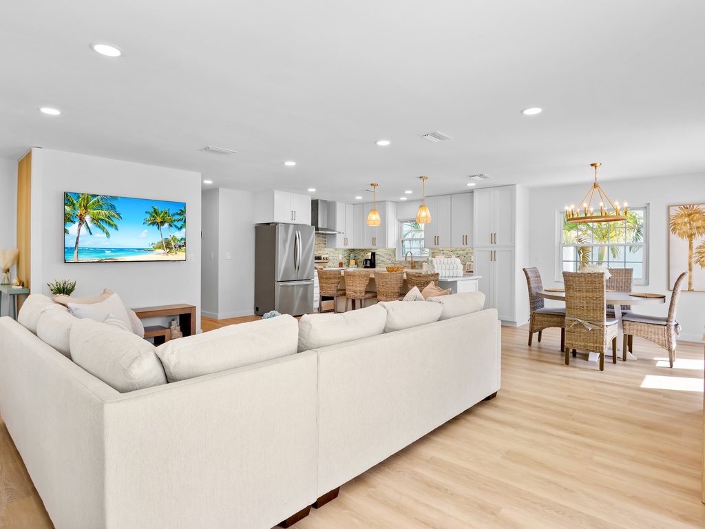Spacious Open Living Space