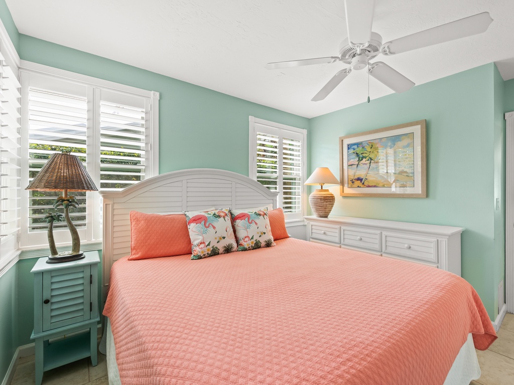 Primary Bedroom, King bed