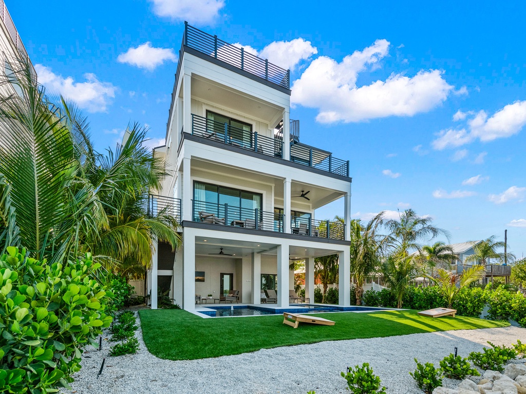 Complete Exterior Architecture Shown