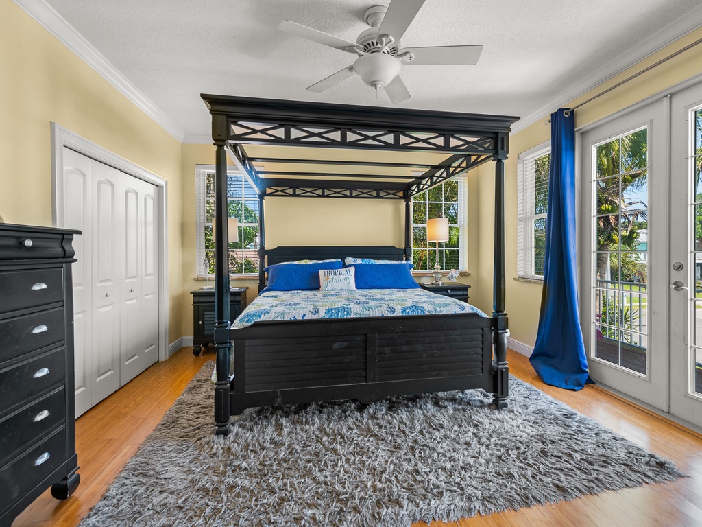 Primary Bedroom, Second Floor: King