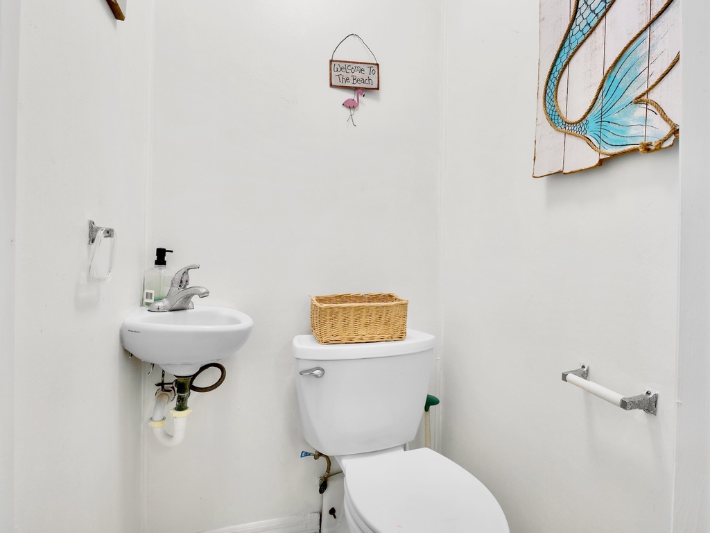 Poolside Bathroom