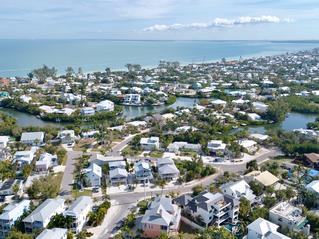 Aerial View - C-View Florida by Anna Maria Island Accommodations