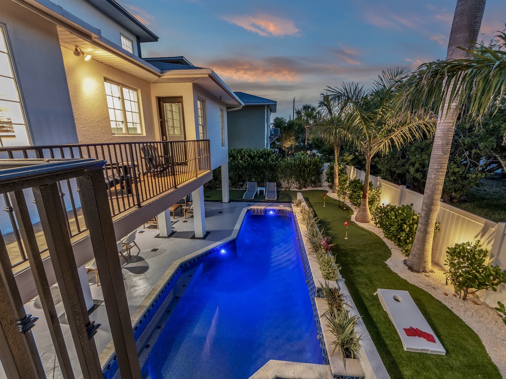 Pool with Lounge Surrounding