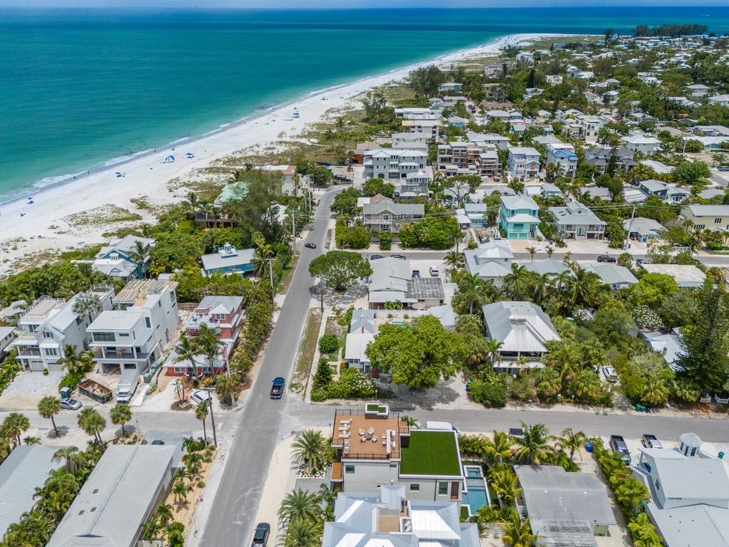 Aerial House and Land View