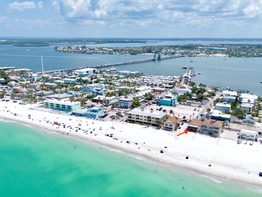 Aerial View - Capri Condo A by Anna Maria Vacations