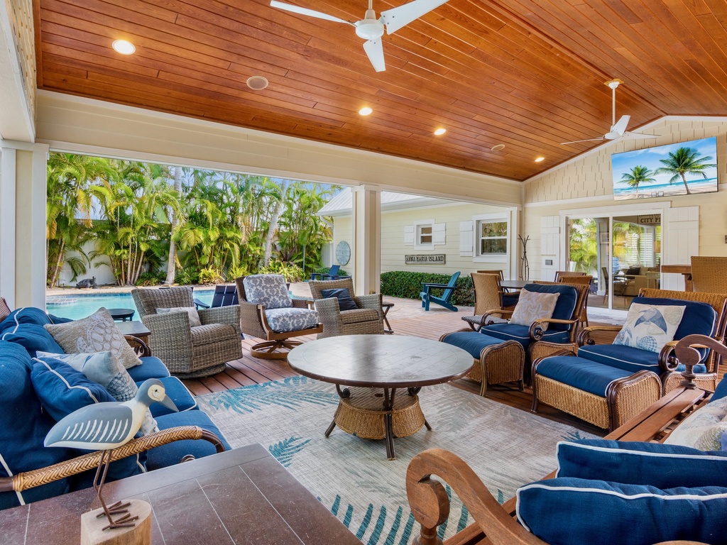 Outdoor with comfortable seating