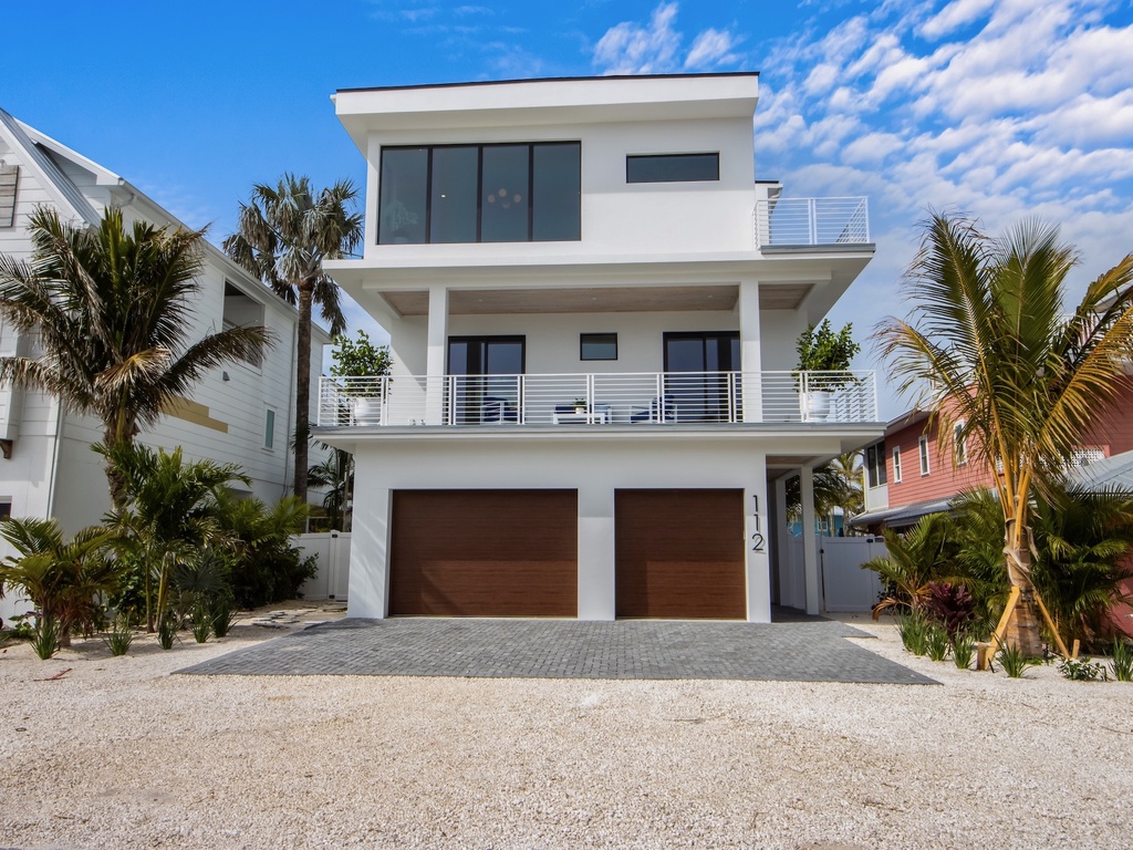 Welcoming exterior of the home