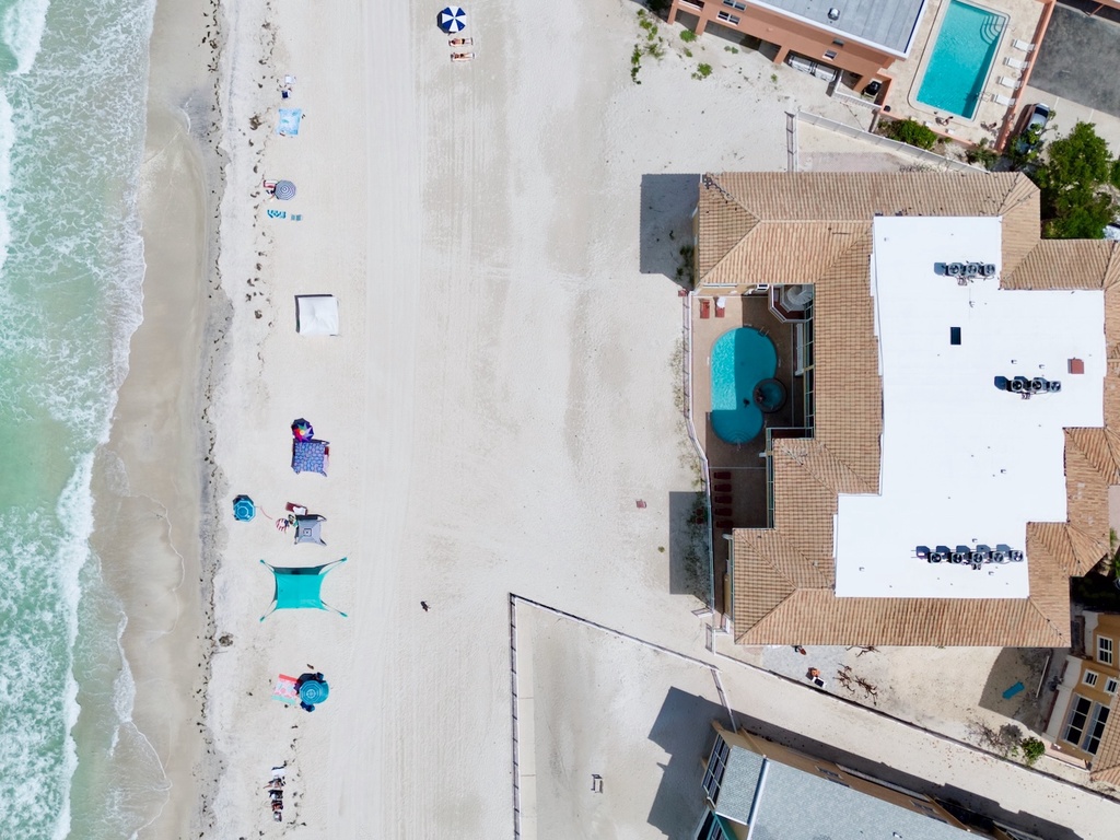 House Facing the Sandy Coast