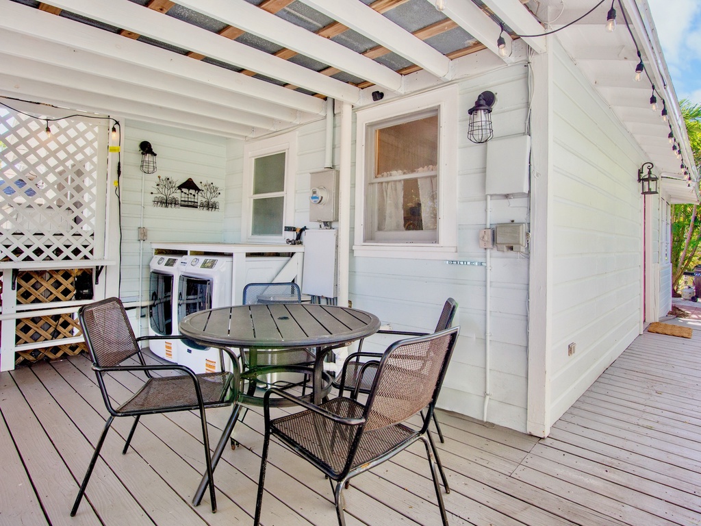 Private Patio Seating