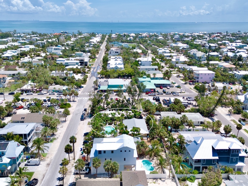 Aerial view of condo