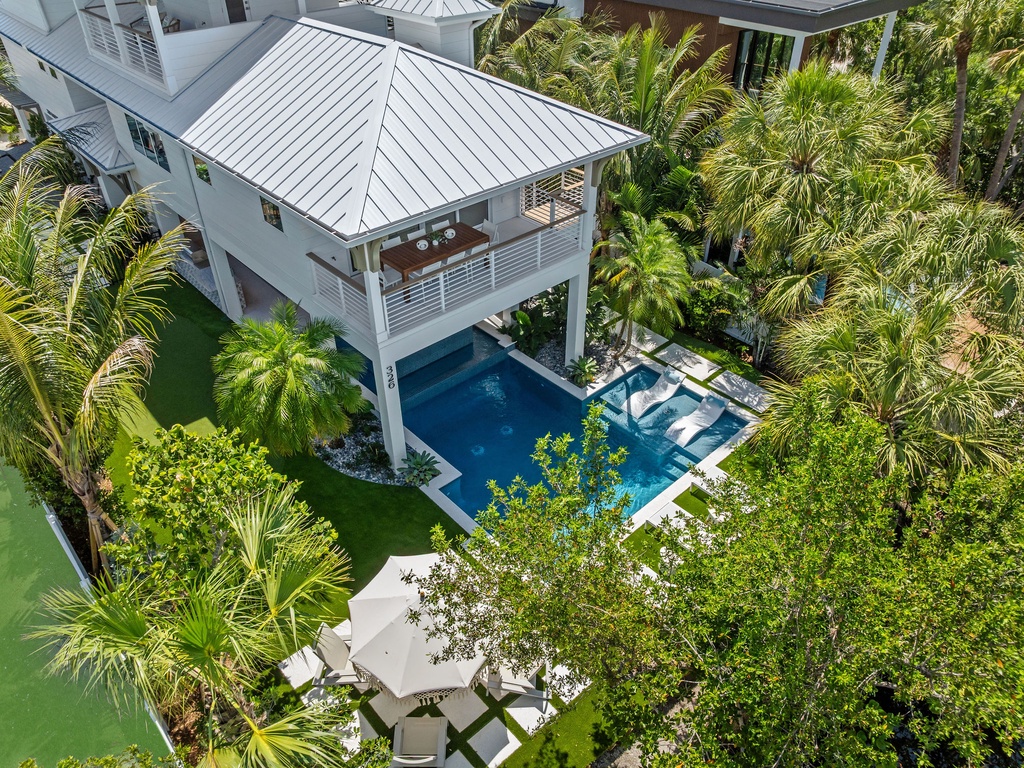 Private Pool with Outdoor Lounge Area